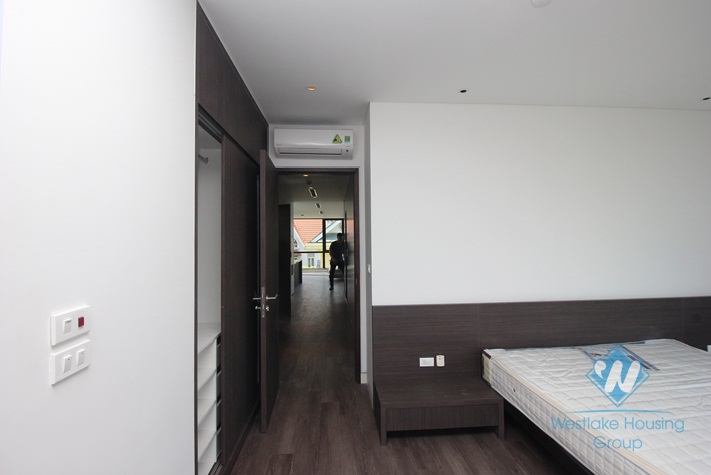 Glass wall 2 bedrooms apartment for rent in Tay Ho.